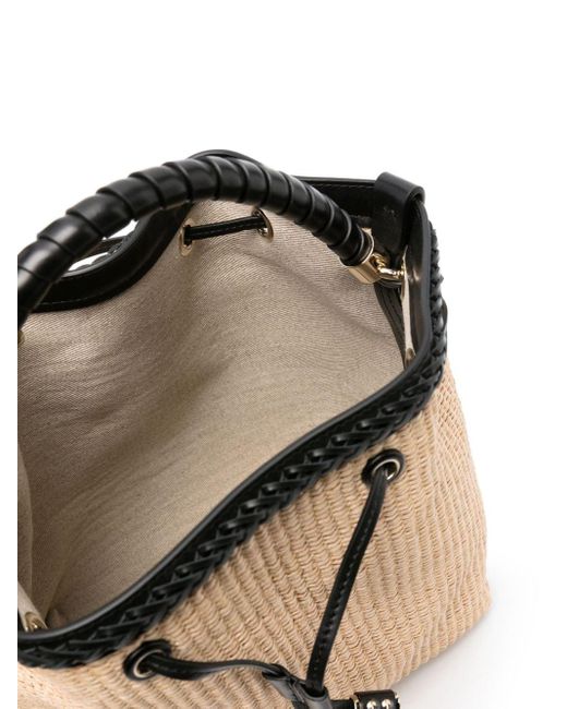 Chloé Black Marcie Bucket Bag
