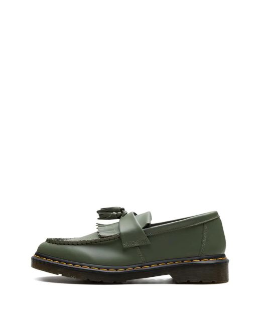 Dr. Martens Green Adrian Loafers for men
