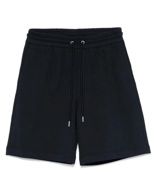 Bermudas Con Parche Del Logo Moncler de hombre de color Black