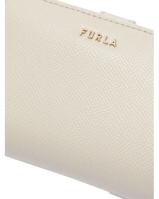 Furla Natural S Classic Compact Logo-Plaque Wallet