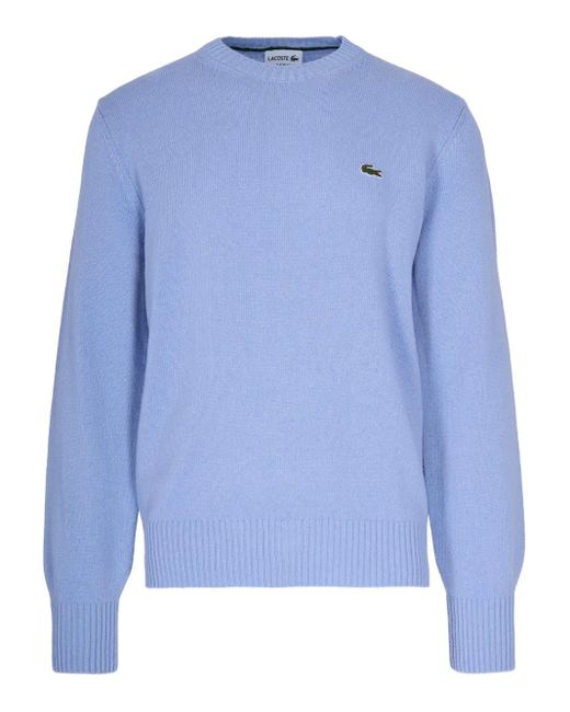 Jersey De Lana Lacoste de hombre de color Blue