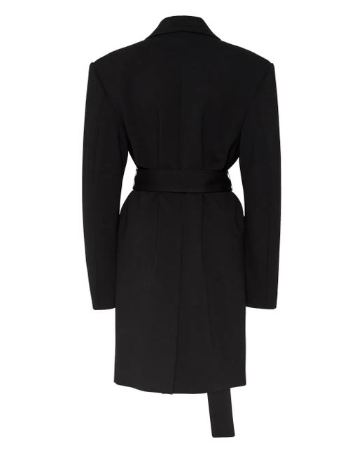DSquared² Black Belted Coat