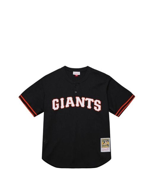 Mitchell & Ness Black Mlb Matt Williams 1994 San Francisco Giants T-Shirt for men