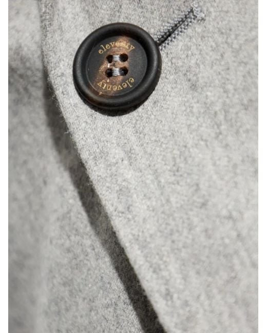 Chaqueta Con Botones Eleventy de hombre de color White