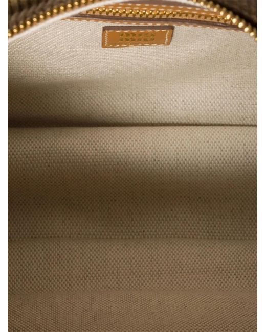 Miu Miu Brown Pocket Corduroy Shoulder Bag