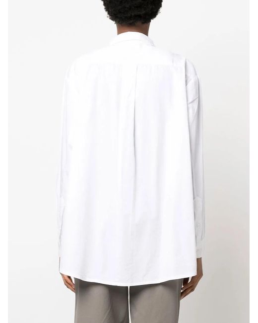 Chemise Edgar En Coton Biologique Skall Studio en coloris White