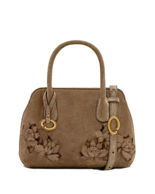 Oscar de la Renta The Mini Ivy ハンドバッグ Brown
