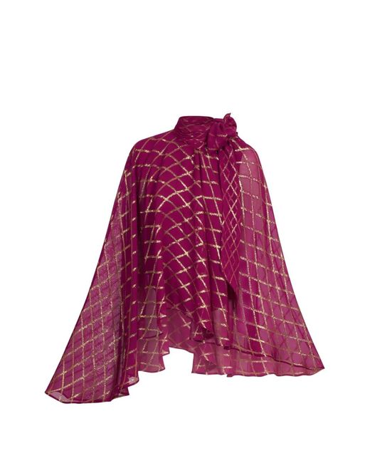 Taller Marmo Purple Stevie Blouse