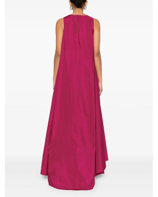 P.A.R.O.S.H. Purple A-Line Maxi Dress