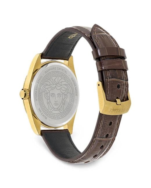 Versace Gray Millenium Gent 40Mm Watch for men