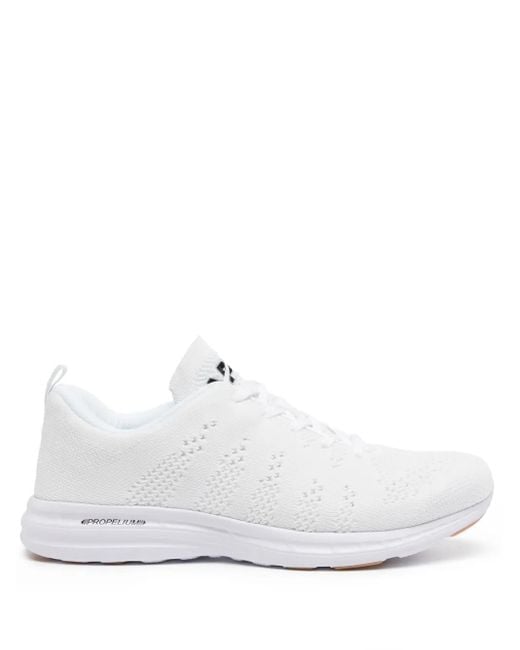 Athletic Propulsion Labs White Lace-Up Trainers for men