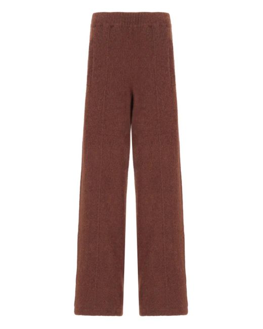 Pantalones anchos de punto Laneus de hombre de color Purple