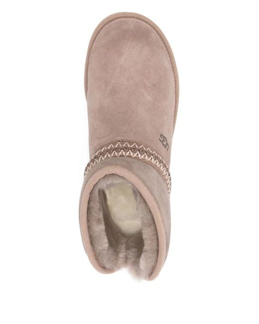 Ugg Brown Mini Crescent Stiefel