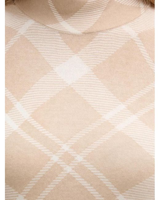 Barbour Blue Savannah Argyle High-Neck Top