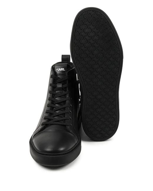 Sneakers Con Logo di Karl Lagerfeld in Black da Uomo