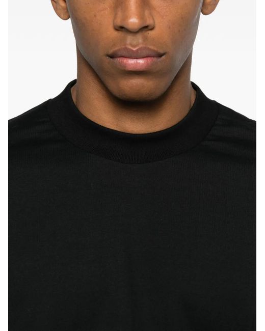 Kaptain Sunshine Black Tube Crew-Neck T-Shirt for men