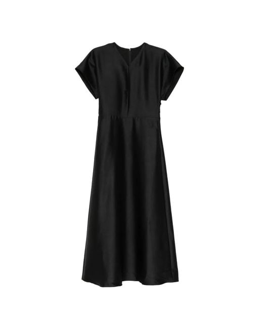 JNBY Black Dolman-Sleeves Dress