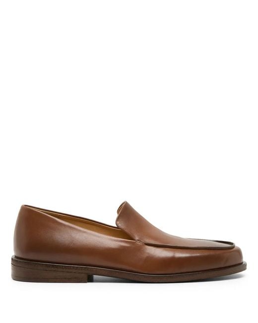 Marsèll Brown Mocasso Leather Loafers for men