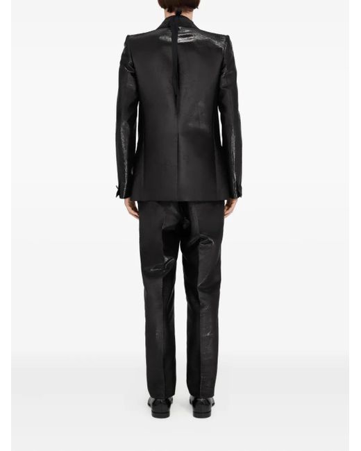 MM6 by Maison Margiela Gray Creased Trousers for men