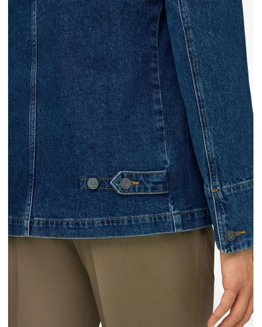 Boggi Blue Shacket for men