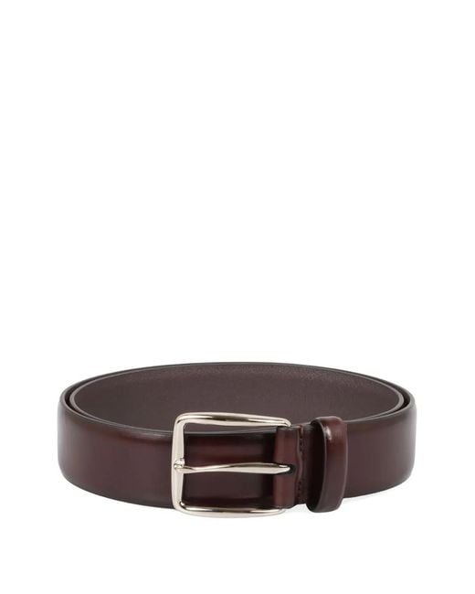 Slowear Brown Buckle Belt for men
