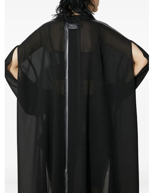 Undercover Black Asymmetrical Top