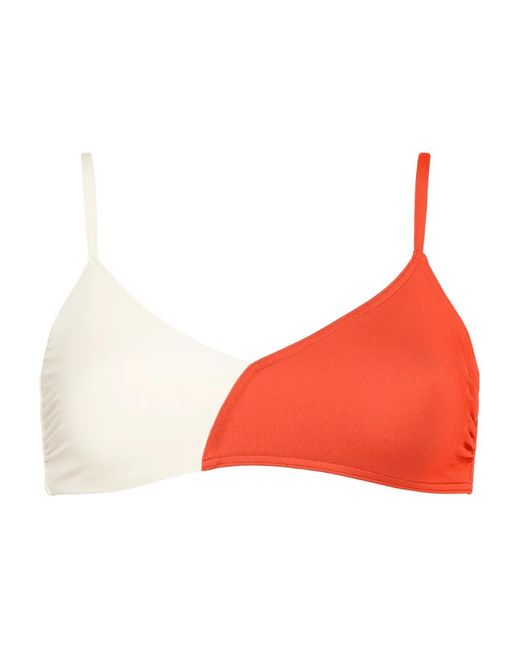 Eres Red Dualité Bikini Top