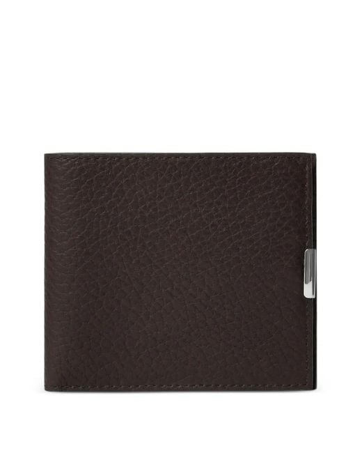 Lemaire Black Soft Tab Bifold Wallet