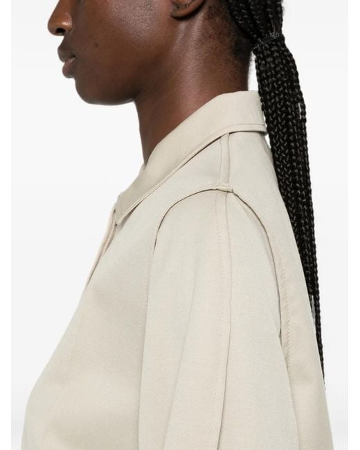 Chaqueta Con Botones Low Classic de color Natural