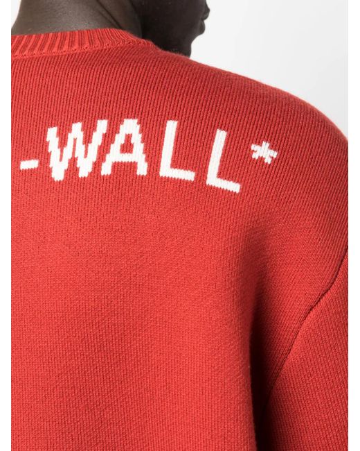 A_COLD_WALL* Red Sweat À Imprimé Exposure for men