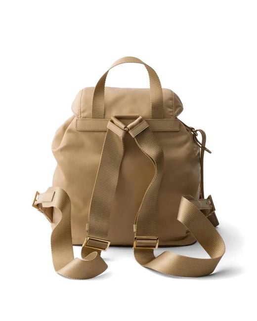 Prada Natural Re-Edition 1978 Small Re-Nylon Backpack