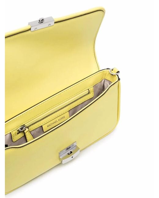 MICHAEL Michael Kors Yellow Interwoven Shoulder Bag