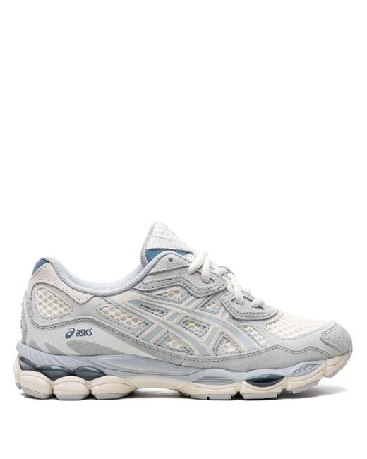 Asics Gray Gel-nyc "ivory/mid Grey" Sneakers for men