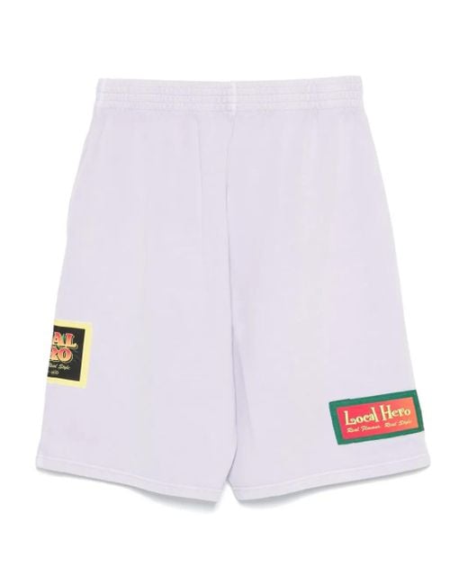 Martine Rose ロゴパッチ ショートパンツ White