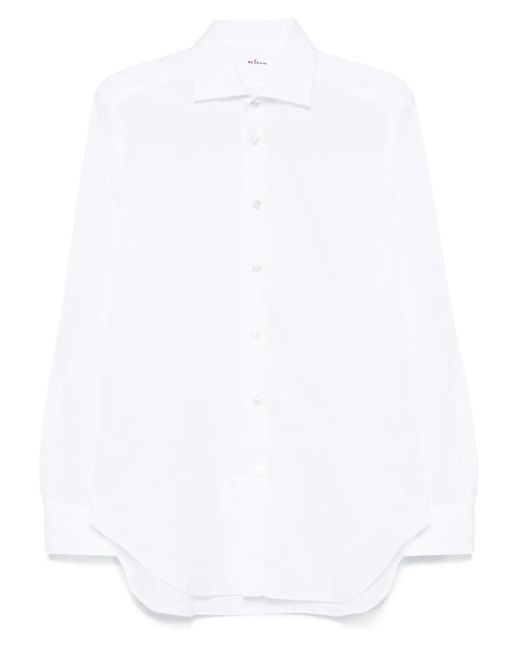 Kiton Klassisches Hemd in White für Herren