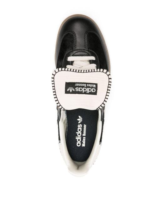 Adidas Black X Wales Bonner Samba Pony Sneakers - Unisex - Calf Leather/rubber/fabric/nylon