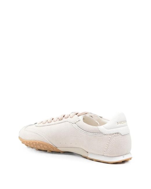 HOFF White Bridge Panelled Sneakers