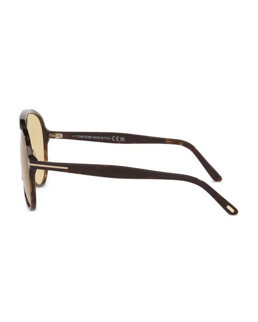 Tom Ford Natural Vladimir Browline Sunglasses for men