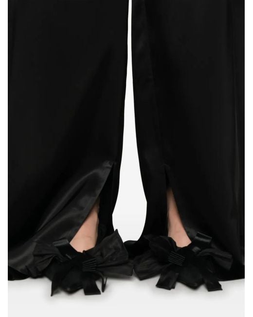 Jil Sander Black Pleated Trousers