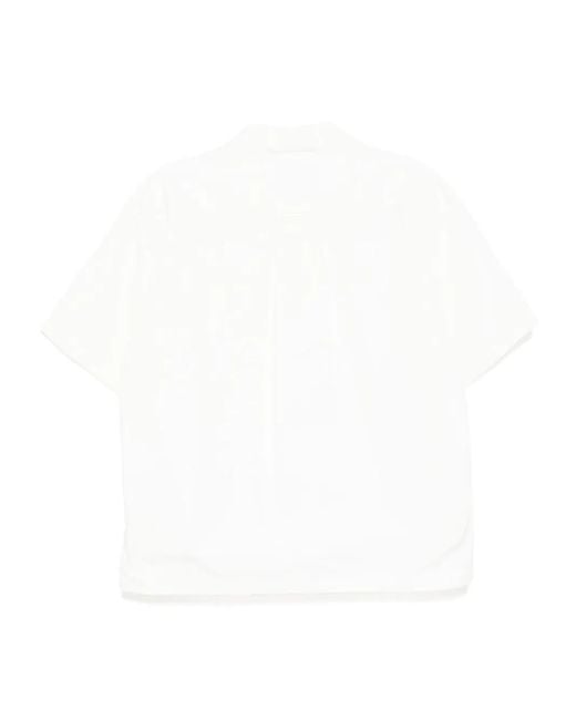 Kolor White Patch Pocket Shirt for men