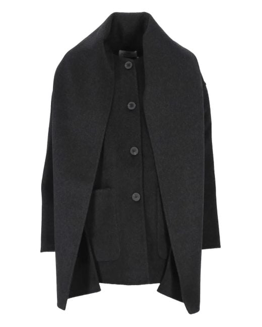 The Dynamis Studio ボタンコート Black