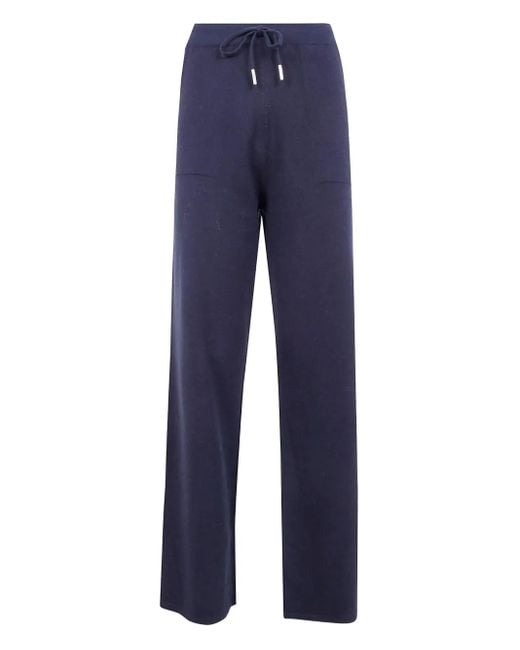Blugirl Blumarine Blue Drawstring Track Pants