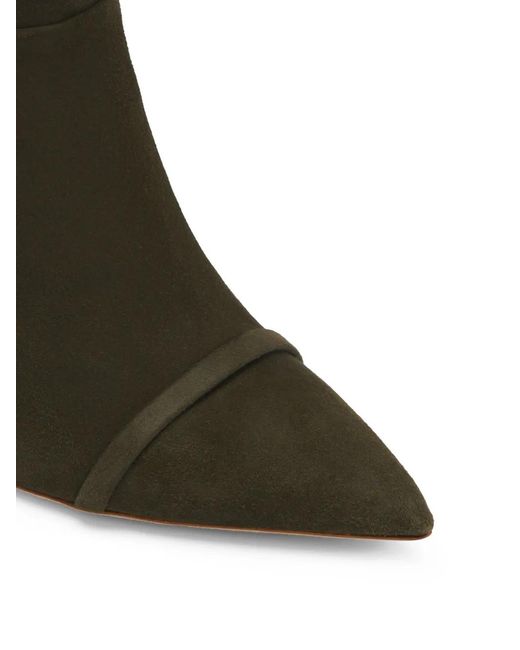 Malone Souliers Green Isley Suede Boots