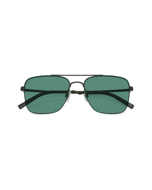 Oliver Peoples R-2 Sonnenbrille mit eckigem Gestell in Green für Herren