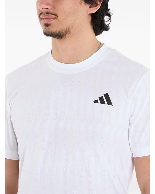 Adidas White Climacool + Airchill Freelift T-Shirt for men