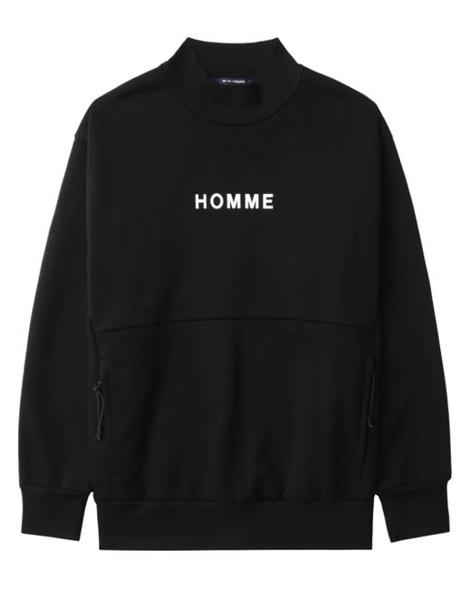 Comme des Garçons Black Logo-Print Sweatshirt for men