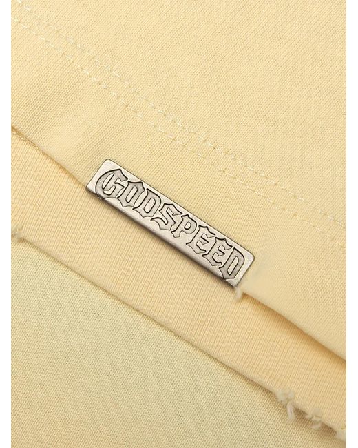 Godspeed Natural Surfs Up Graphic-Print T-Shirt for men