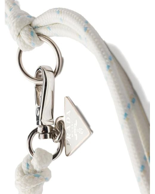 Collana di Prada in White da Uomo