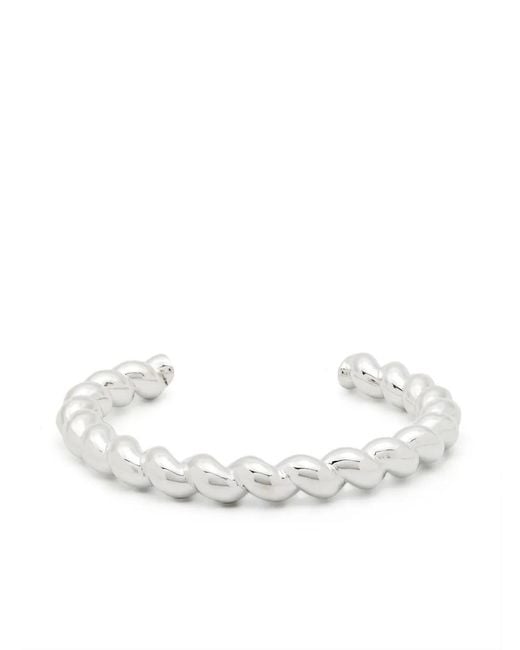 Uncommon Matters White Twist Collier Necklace