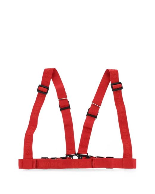 DSquared² Embroidered Logo Harness for men
